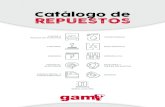 Catálogo de REPUESTOS - GAM Online · 2021. 3. 19. · motores deutz 3 e 4 l 201 1015037 · deutz reductor de giro torreta haulotte ha12px / hl12ip 1019186 · haulotte servovalvula
