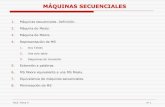 MÁQUINAS SECUENCIALES - UHUuhu.es/francisco.moreno/talf/docs/tema4_1.pdf · 2011. 4. 12. · TALF. Tema 4 nº 1 MÁQUINAS SECUENCIALES 1. Máquinas secuenciales. Definición. 2.