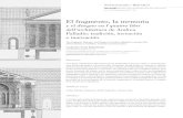 El fragmento, la memoria - SciELOResumen En la teoría arquitectónica del Cinquecento se fundamentó el proceso creativo a partir del prin-cipio italiano de disegno. Con base en ello,