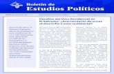 Desafíos del Voto Residencial en El Salvador ...fusades.org/publicaciones/boletin_8__0.pdf1 Boletín No. 8 Nov/Dic 2011 Departamento de Estudios Políticos Versión impresa: ISSN