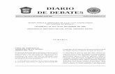 DIARIO DE DEBATES · 2016. 3. 4. · diciembre 10 de 2008 333 diario de debates toluca,mÉxico,diciembre10de2008 tomoxxisesiÓnno127 sesiÓn pÚblica ordinaria de la h. “lvi”