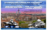 Bulevar de Peña Gorbea en Puente de Vallecas del 11 al 27 ...CHARLA ACERCA DEL CLIMA DE INTOLERANCIA EN ESPAÑA. CON ESTEBAN IBARRA. 20h. CONCIERTO "HOMENAJE A GLORIA FUERTES". POR