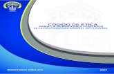 CODIGO DE ETICA INSTITUCIONAL - Ministerio Público de Panamá · 1. Servidores públicos: para efectos de presente Código de Ética, el término servidores públicos, se refiere