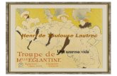 Toulouse-Lautrec Henri de · 2013. 5. 20. · Degas. La fascinación que sentía por los locales de diversión nocturnos le llevó a frecuentarlos con asiduidad y hacerse cliente