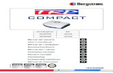 COMPACT - Dirna · 2021. 8. 2. · ER-0022/1999 RA02-0027/2012 GA-2021/0140 IATF: 0323311. E COMPACT 2 Gracias por su adquisición y por confiar en nuestra gama de productos. Compact