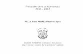 P I A 2011 2012...Gobierno, el H. Consejo Divisional y la comunidad universitaria el 1er Informe de las actividades desarrolladas en la División Académica de Ciencias Biológicas,