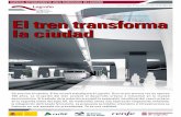 El tren transforma la ciudad - LIF2002 · 2017. 10. 24. · 50.000, en la década posterior. Las vías del ferrocarril se habían convertido en un cinturón de hierro que constreñía