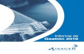 Informe de Gestión 2019 - ISAGEN...En 2019, cuatro centrales (San Carlos, Miel, Jaguas y Calderas con 15 unidades de generación) iniciaron operación desde el Centro de Operación
