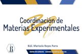 ENP 3, UNAM México - Biól. Maricela Reyes Parraenp3.unam.mx/prepa/funciones/materias_experimentales.pdf• Estudios Técnicos Especializados ALQ Coordinar y apoyar las actividades