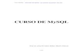 CURSO DE MySQL - Casa Ludwig · 2013. 7. 29. · Curso MySQL 3/163 2.11.1 Identificar conjuntos de entidades 2.11.2 Identificar conjuntos de interrelaciones 2.11.3 Trazar primer diagrama