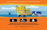 Adecuación Arquitectónica para Personas con Discapacidad · 2004. 6. 30. · en las diversas áreas en las que éstas se desenvuelven: familia, escuela, barrio, trabajo, recreación.