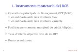 1. Instruments monetaris del - URVgandalf.fee.urv.cat/professors/AntonioQuesada/Curs1415/...1 18 març 2015 1. Instruments monetaris del • Operations principals de finançament en