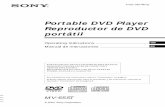 Portable DVD Player Reproductor de DVD portátil...Reproductor de DVD portátil 2 Warning You are cautioned that any changes or modifications not expressly approved in this manual