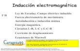 Inducción electromagnética Ley de Lenz F II! Significado del signo en ley de Faraday Oposición a la variación del flujo CLASES PARTICULARES, TUTORÍAS TÉCNICAS ONLINE LLAMA O