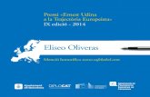 Eliseo Oliveras · 2018. 10. 4. · El periodista Eliseo Oliveras (Figueres, 1958) és corresponsal a Brussel·les d’El Periódico de Catalunya des de finals de 1995. Ha seguit
