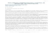 REGLAMENTO ADMINISTRACION Y CONTROL DE BIENES DEL SECTOR PUBLICO · 2018. 11. 12. · Ecuador y 95 de la Ley Orgánica de la Contraloría General del Estado. Acuerda: EXPEDIR EL REGLAMENTO