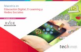 Maestría en - Techtitute · El E-learning llega a las aulas aportando los avances de la tecnología virtual al desarrollo del alumnado. En esta maestría se ofrece una visión amplia