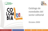 Cámara Colombiana del Libro - Octubre 2020 · 2020. 10. 1. · ALFAOMEGA COLOMBIANA S.A. AQUÍ, LA CARÁTUL A DEL LIBRO Introducción a la economía colombiana 4 Ed. Autor: Mauricio