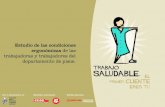 Acerca de MAPFRE - TRABAJO SALUDABLE. · 2011. 10. 7. · departamento de pisos, además de la limpieza y el mantenimiento de las habitaciones, realizan limpie-za de los espacios
