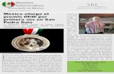 Edición 18 / Agosto 2016 México otorga el premio Ohtli por ... · y el Ballet folklórico “Dancestros”, así como el grupo folklórico mexicano “Magisterial Tatucahue”,