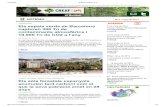 contaminants atmosfèrics i - UAB Barcelona · Nº 9, maig del 2014 8 de maig de 2014 Taula rodona “Ramon Margalef, l’ecòleg global” [+INFO] 15 de maig de 2014 Experiències