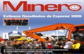 Exitosos Resultados de Exponor 2009 - SONAMI · 2014. 6. 2. · 01 BOLETIN MINERO Año CXXV Nº 1.230 Junio 2009 Órgano Oficial de la Sociedad Nacional de Minería Fundado el 15