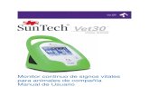 Monitor continuo de signos vitales para animales de ...innovett.com/wp-content/uploads/2018/06/SunTech_Vet30-Manual_Usuario.pdf¡Gracias por elegir el monitor de signos vitales Vet30!