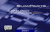 CATALOGO DE PRODUCTOS - SUMIPARTS · 2021. 2. 16. · Horquilla larga booster C/pestaña Mecanismo para puerta de bus de servicio ... Tensor maxtil 0400 Tensor soporte yugo 5028 CCBS-0992