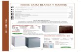 ÍNDICE GAMA BLANCA Y MARRÓNdocs.gestionaweb.cat/0374/gama-blanca.pdf(lavadora LG + secadora LG) MEDIDAS: 595 x 600 x 850 RC-8041-E3 CARACTERÍSTICAS COMUNES especial, secado manual,