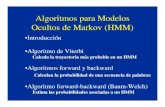 Algoritmos para Modelos Ocultos de Markov (HMM)