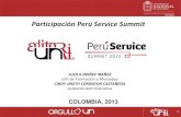 Participación Perú Service Summit