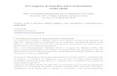 VI Congreso de Estudios sobre el Peronismo (1943-2018)