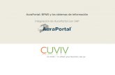 Integración de AuraPortal con SAP