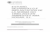 ESTUDIO, DESARROLLO Y IMPLANTACIÓN DE LA NORMA ISO 14001 ...