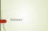 Debates - Universidad Autónoma Metropolitana