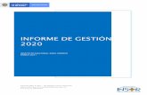 INFORME DE GESTIÓN 2020 - INSOR
