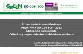 Proyecto de Norma Mexicana PROY-NMX-AA-164-SCFI- 2012 ...