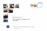 Info und F älle C.S. & Quality + CET Daily 2009