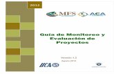 Guía de Monitoreo y Evaluación de Proyectos