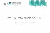 Presupuesto municipal 2021 - asej.gob.mx