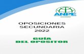 OPOSICIONES SECUNDARIA 2022