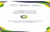 CURRICULUM INSTITUCIONAL - iisec.ucb.edu.bo