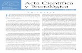 Acta Científica y Tecnológica - SERINA