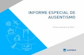 INFORME ESPECIAL DE AUSENTISMO - ADIMRA