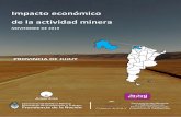 Impacto económico de la actividad minera