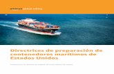 Directrices de preparación de contenedores marítimos de ...