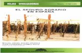 EL SEGURO AGRARIO EN ESPANA - miteco.gob.es