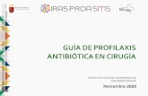 Guía de Profilaxis Antibiótica en Cirugía 1