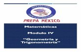 Matemáticas Modulo IV - INICIO - Prepa México