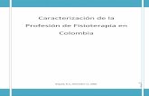 Caracterización de la Profesión de Fisioterapia en Colombia